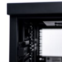 Server Rack Cabinet 18RU | 1000kg Load Capacity | Lockable Castors & Grounding System | by SERVEREDGE