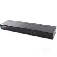 2-Port Dual-Link Quad Monitors DVI USB KVM Switch | Audio & Mic Support | High-Resolution Video | by SERVEREDGE