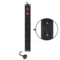 12 Port Vertical PDU | 3 Pin AUS GPO Outputs | 10A 240V Rated | by SERVEREDGE