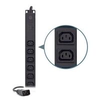 SERVEREDGE Basic Vertical 15 Port PDU | 15 IEC C13 Outputs | 16A Current Rating | Efficient Rack Mount Design | by SERVEREDGE