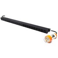 20 Port Vertical PDU | 10 AUS GPO & 10 IEC C13 Outputs | 20A, 240V | by SERVEREDGE