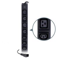 24 Port PDU | 20 IEC C13 & 4 IEC C19 Outputs | 16A Current Rating | by SERVEREDGE