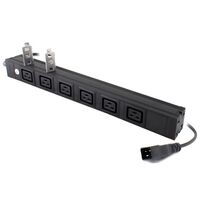 6 Port IEC PDU | 6 IEC C19 Outputs | Rack Mount Power Distribution | by SERVEREDGE