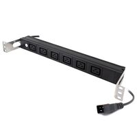 6 Port IEC PDU | 6 IEC C19 Outputs | Rack Mount Power Distribution | by SERVEREDGE