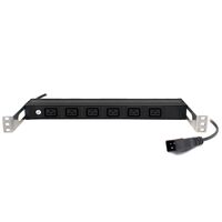 6 Port IEC PDU | 6 IEC C19 Outputs | Rack Mount Power Distribution | by SERVEREDGE