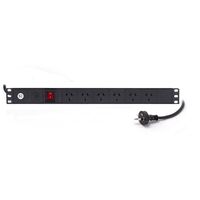 Basic 6 Port PDU | 6 x 3 Pin AUS GPO Outputs | 10A, 240V Rated | by SERVEREDGE
