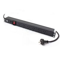 Basic 6 Port PDU | 6 x 3 Pin AUS GPO Outputs | 10A, 240V Rated | by SERVEREDGE