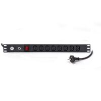 8 Port IEC PDU | 8 IEC C13 Outputs | 10A Power Rating | by SERVEREDGE