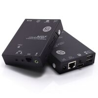 HDBaseT HDMI Extender Kit with 4 USB Ports | 100m Transmission | 1080p Full HD | by SERVEREDGE
