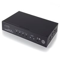 HDBaseT 4K2K 4-Input Switcher | 4K2K Resolution | 1 HDBaseT & 3 HDMI Inputs | Seamless Switching | by SERVEREDGE
