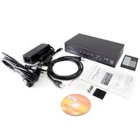 HDBaseT 4K2K 4-Input Switcher | 4K2K Resolution | 1 HDBaseT & 3 HDMI Inputs | Seamless Switching | by SERVEREDGE