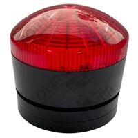 Strobe Light LED Red | IP65 Rated | 12-24VAC/DC | High Visibility | by Tobin