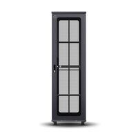 Serveredge 48RU Free Standing Cabinet | Fully Assembled | Steel Construction | Supports Heavy IT Hardware | by SERVEREDGE