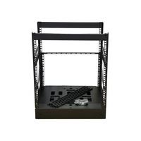 12RU Slide & Swivel Server Rack | Steel Construction | Ventilated Panels | Powder Coated Finish | by SERVEREDGE