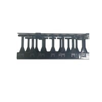 45RU Single Sided Vertical Cable Manager | Durable Steel Construction | Efficient Cable Routing | by SERVEREDGE