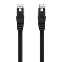 CAT6 Network Cable 3m Black | 50-Micron Gold-Plated Connectors | Snagless Design | by SERVEREDGE