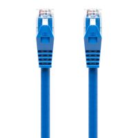 CAT6 Network Cable 50m Blue | 50-Micron Gold-Plated Connectors | Snagless Design | by SERVEREDGE