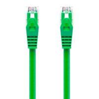 CAT6 Network Cable 0.5m Green | 50-Micron Gold-Plated Connectors | Snagless Design | by SERVEREDGE