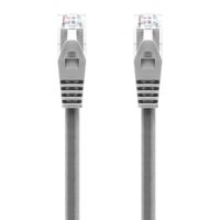 CAT6 Network Cable 3m Grey | 50-Micron Gold-Plated Connectors | Snagless Design | by SERVEREDGE