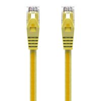 CAT6 Network Cable 10m Yellow | 50-Micron Gold-Plated Connectors | Snagless Design | by SERVEREDGE