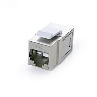 24 Port Shielded Cat6A 10 Gigabit Patch Panel | Metal Housing | EMI Reduction | by SERVEREDGE