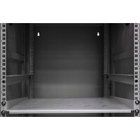 18RU Wall Mount Cabinet | Fully Assembled Hinged Frame | Steel Construction | Grey Finish | by SERVEREDGE