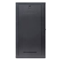 24RU Fully Assembled Wall Mount Cabinet | Locking Door & Adjustable Rails | Ideal for Limited Space | by SERVEREDGE