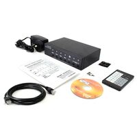 HDBaseT Multi Input Switcher Transmitter | 2 HDMI Inputs | 4K UHD Support | Long-Distance Transmission | by SERVEREDGE