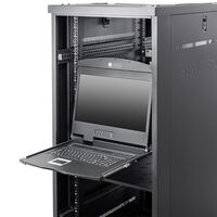 8-Port 19inch LCD KVM Switch | PS/2 & USB Support | Includes 8 Custom KVM Cables | by SERVEREDGE