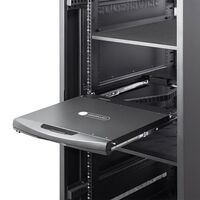 8-Port 19inch LCD KVM Switch | PS/2 & USB Support | Includes 8 Custom KVM Cables | by SERVEREDGE