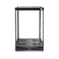 15RU Slide & Swivel Server Rack | Steel Construction | Ventilated Panels | Powder-Coated Finish | by SERVEREDGE