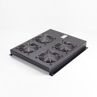 Serveredge 4 Way Fan Kit | Roof Mountable Design | Four-Way Airflow | Low Power Consumption | by SERVEREDGE