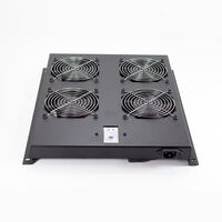 Serveredge 4 Way Fan Kit | Roof Mountable Design | Four-Way Airflow | Low Power Consumption | by SERVEREDGE