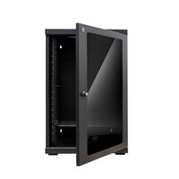 18RU Wall Mount Cabinet | Fully Assembled Hinged Frame | Space-Saving Design | by SERVEREDGE
