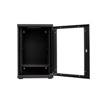 18RU Wall Mount Cabinet | Fully Assembled Hinged Frame | Space-Saving Design | by SERVEREDGE