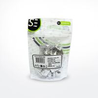 Universal Cat6A UTP RJ45 Modular Keystone Jack | Quick Tool Installation | 10 Gbps Data Rate | by SERVEREDGE