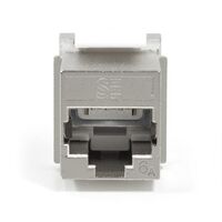 Universal Cat6A STP RJ45 Modular Keystone Jack | 10 Gbps Support | Easy Installation | by SERVEREDGE