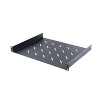 1RU Cantilever Fixed Shelf | 350mm Depth | Steel Construction | Robust Support | by SERVEREDGE