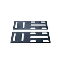 PDU Universal Vertical Mounting Bracket Kit | Steel Construction | Tool-Free Installation | Space-Saving Design | by SERVEREDGE