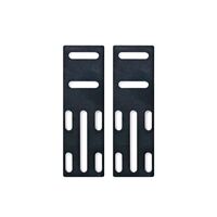PDU Universal Vertical Mounting Bracket Kit | Steel Construction | Tool-Free Installation | Space-Saving Design | by SERVEREDGE