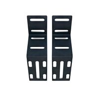PDU Universal Vertical Mounting Bracket Kit | Steel Construction | Tool-Free Installation | Space-Saving Design | by SERVEREDGE