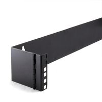 2RU 19 Inch Wall Mount Bracket | Compact 102mm Depth | Robust Steel Construction | Powder Coated Finish | by SERVEREDGE