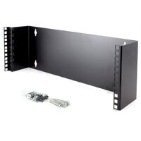 4RU 19 Inch Wall Mount Bracket | 102mm Deep | Steel Construction | Powder Coated Finish | by SERVEREDGE