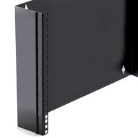 8RU 19 Inch Wall Mount Bracket | Steel Construction | Powder Coated Finish | @Each by SERVEREDGE