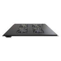 Serveredge Roof Mount Fan Kit | 4-Way Configuration | Designed for 800mm Deep Racks | Includes Mounting Hardware | by SERVEREDGE
