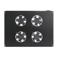 Serveredge Roof Mount Fan Kit | 4-Way Configuration | Designed for 800mm Deep Racks | Includes Mounting Hardware | by SERVEREDGE
