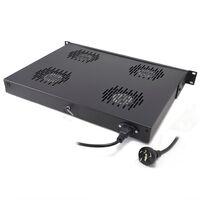 4 Way Fan Kit with Thermostat | 1RU Rack Mountable | Efficient Airflow | Automatic Temperature Control | by SERVEREDGE