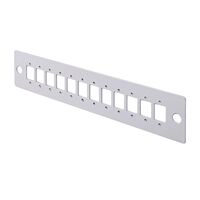 12 Port LC Duplex Face Plate | High-Density Fiber Connections | Durable Design | by SERVEREDGE