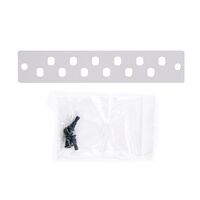 12 Port ST Fiber Optic Face Plate | Durable Plastic | Smooth Surface | by SERVEREDGE