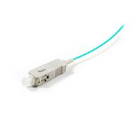 Serveredge SC Pigtail Multimode OM3 | 2M Length | 6 Fibres | Aqua Color | by SERVEREDGE